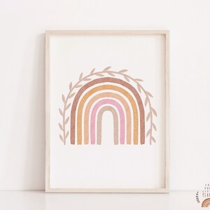 Nursery Wall Art Rainbow Nursery Decor Printable Wall Art Nursery Prints Digital Prints Nursery Art Kids Room Art Baby Room Decor