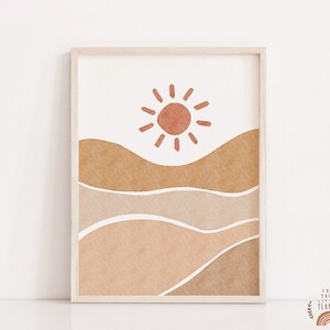 Nursery Wall Art Landscape Nursery Decor Printable Wall Art Nursery Prints Digital Prints Nursery Art Kids Room Art Baby Room Decor