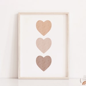 Nursery Wall Art Heart Nursery Decor Printable Wall Art Nursery Prints Digital Prints Nursery Art Kids Room Art Baby Room Decor