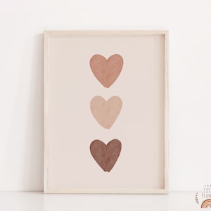 Nursery Wall Art Heart Nursery Decor Printable Wall Art Nursery Prints Digital Prints Nursery Art Kids Room Art Baby Room Decor