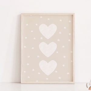 Nursery Wall Art Heart Nursery Decor Printable Wall Art Nursery Prints Digital Prints Nursery Art Kids Room Art Baby Room Decor