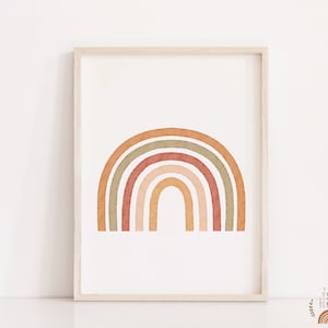 Arte della parete della scuola materna Arcobaleno Arredamento della scuola materna Arte della parete stampabile Stampe della scuola materna Stampe digitali Arte della cameretta dei bambini Arte della camera dei bambini Arredamento della camera del bambino