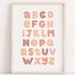 ABC Poster Nursery Wall Art Alphabet Poster Nursery Decor Printable ...