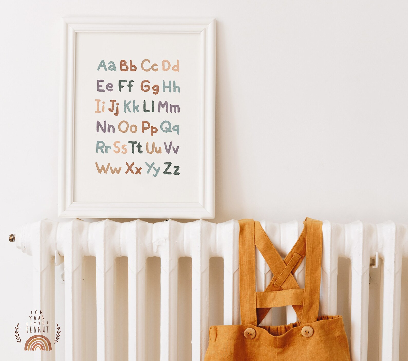 ABC Alphabet Nursery Poster, Kids Room Decor (digital Print) - Etsy