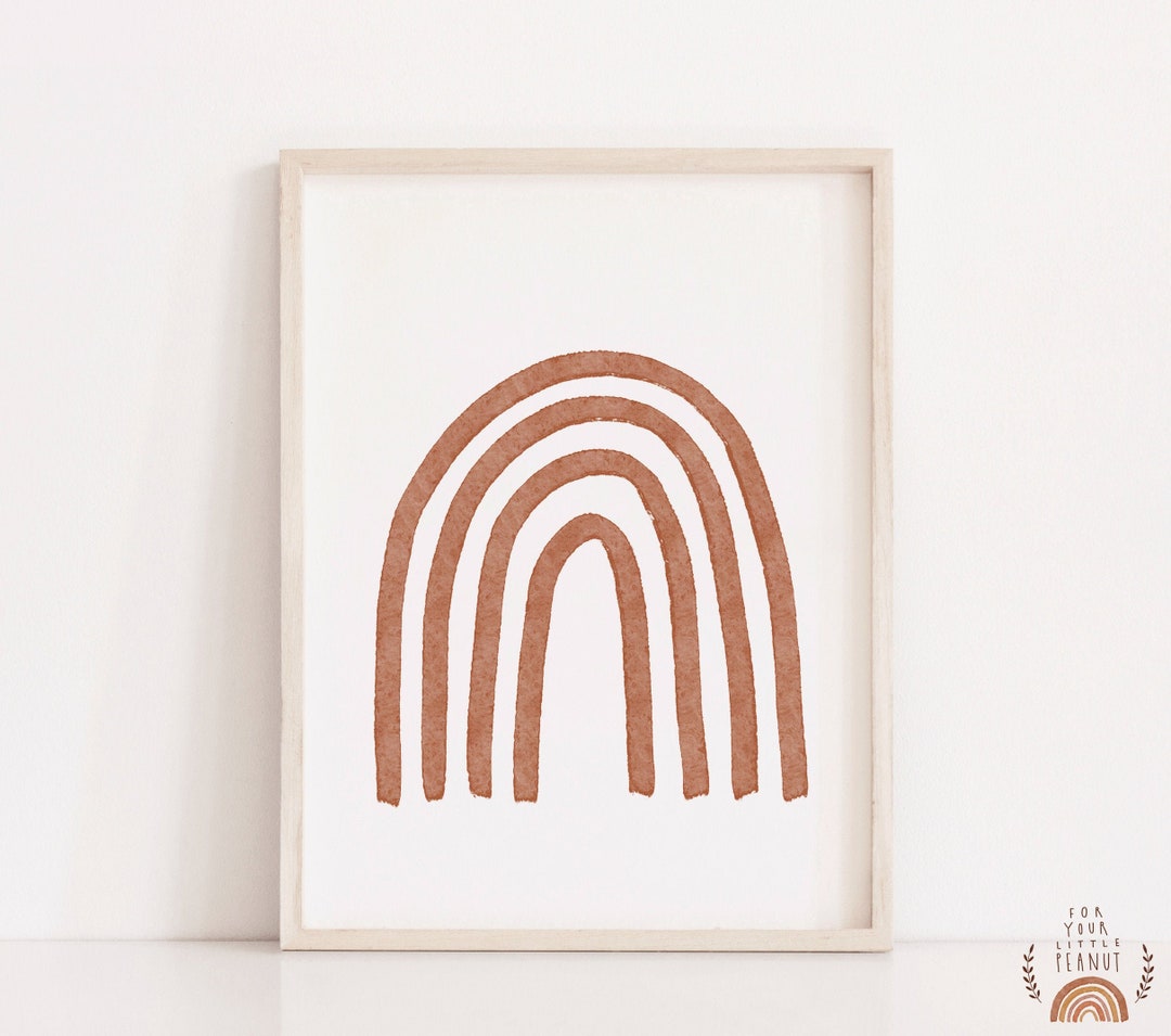 Nursery Wall Art Rainbow Nursery Decor Printable Wall Art Nursery ...