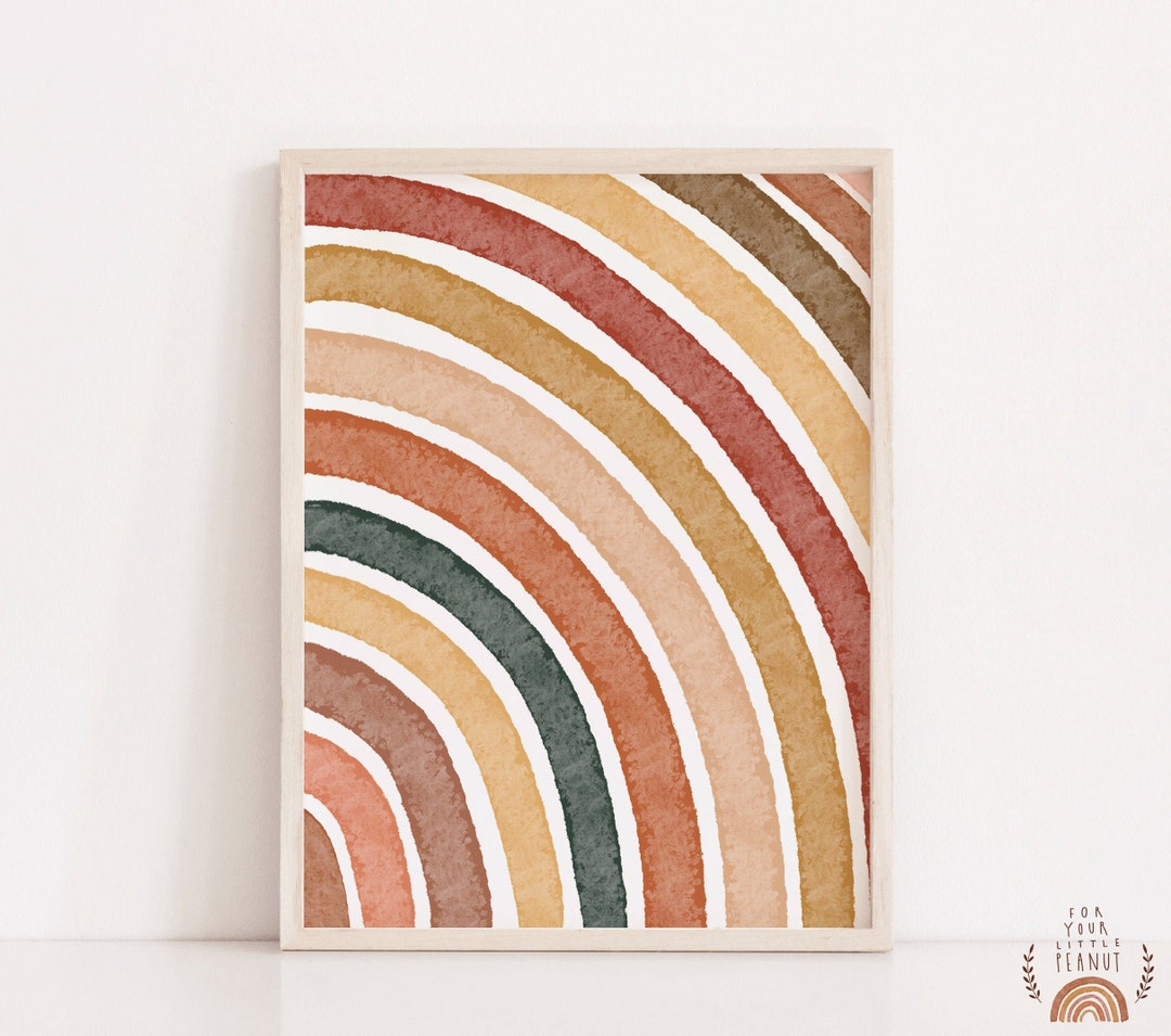 Nursery Wall Art Rainbow Nursery Decor Printable Wall Art Nursery ...
