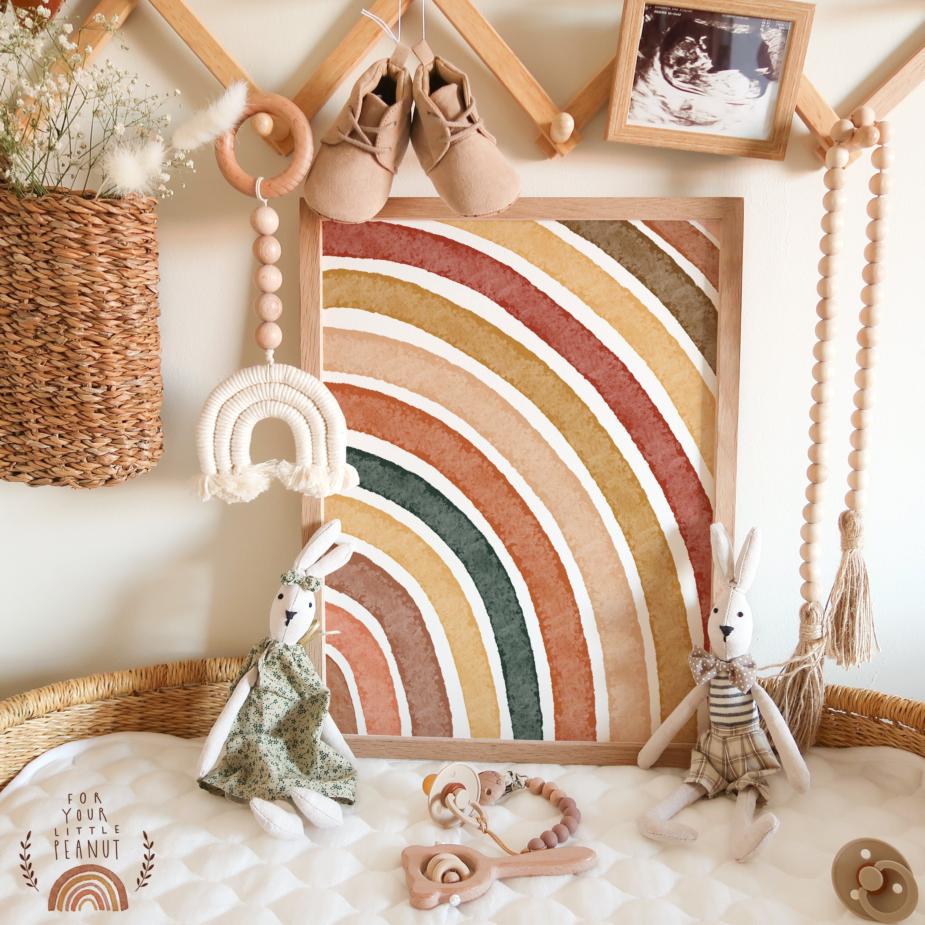 Nursery Wall Art Rainbow Nursery Decor Printable Wall Art Nursery ...