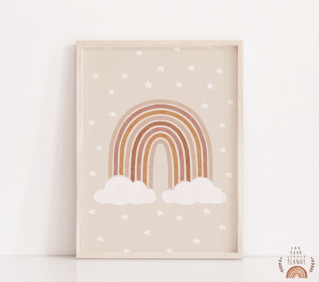 Nursery Wall Art Rainbow Nursery Decor Printable Wall Art Nursery ...