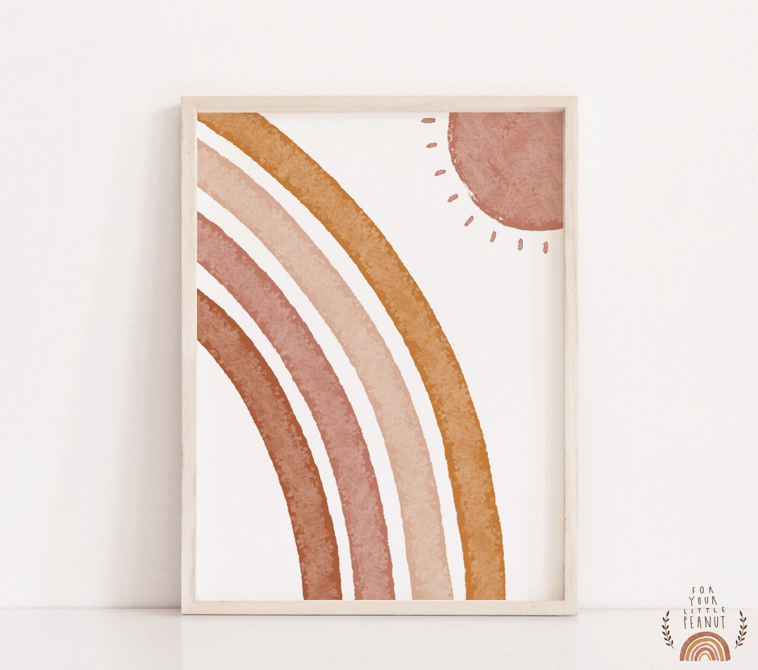 Nursery Wall Art Rainbow Nursery Decor Printable Wall Art Nursery ...