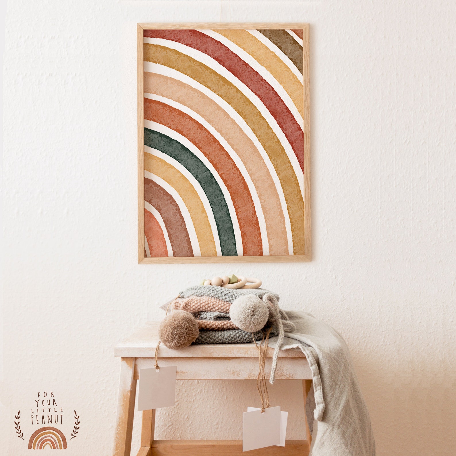 Nursery Wall Art Rainbow Nursery Decor Printable Wall Art Nursery ...