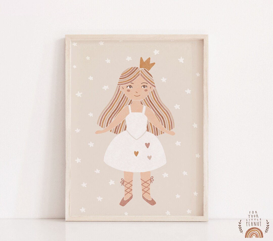 Nursery Wall Art Princess Nursery Art Nursery Decor Printable Wall Art ...