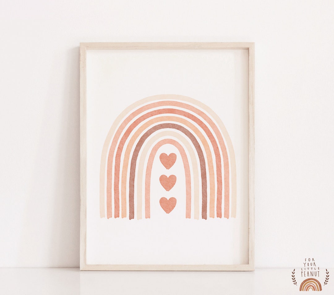 Nursery Wall Art Rainbow Nursery Decor Printable Wall Art Nursery ...