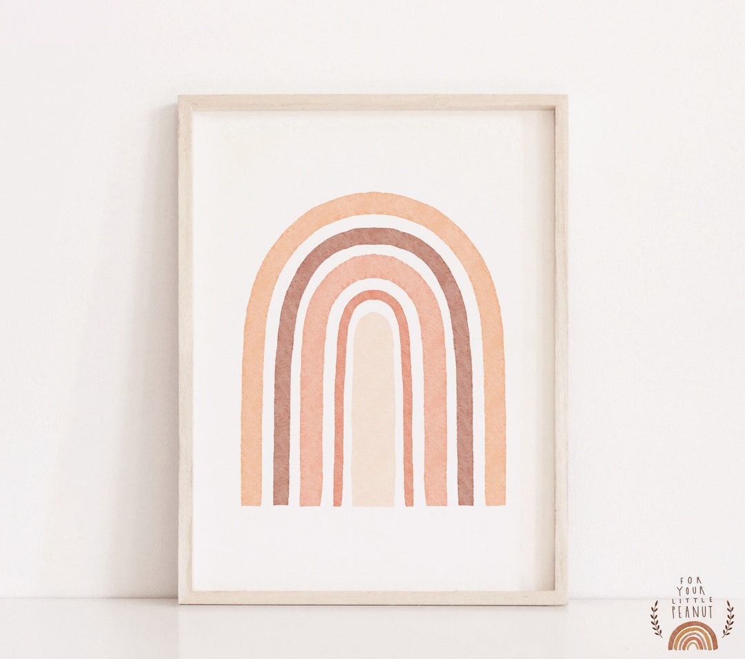 Nursery Wall Art Rainbow Nursery Decor Printable Wall Art Nursery ...