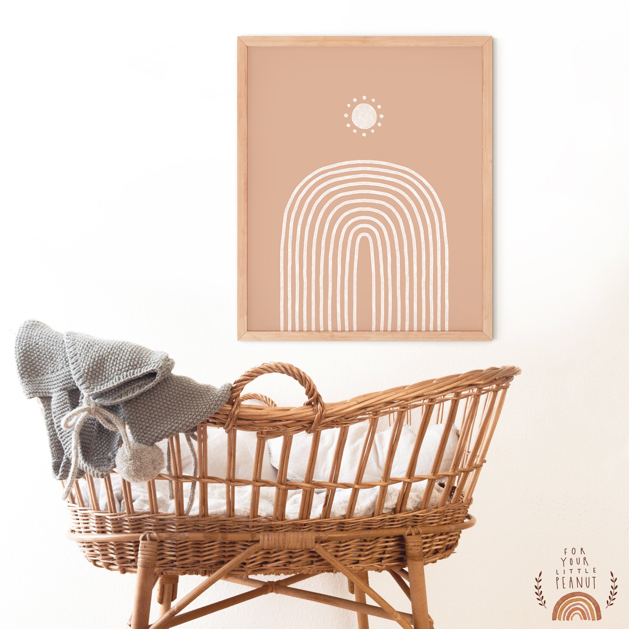 Boho Rainbow Nursery Print, Kids Room Wall Art (digital Download) - Etsy