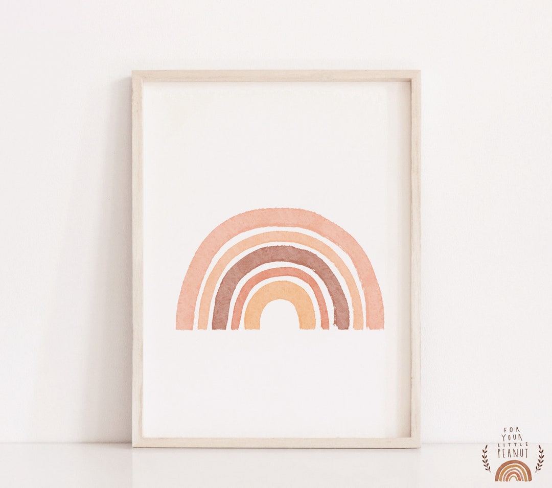 Nursery Wall Art Rainbow Nursery Decor Printable Wall Art Nursery ...