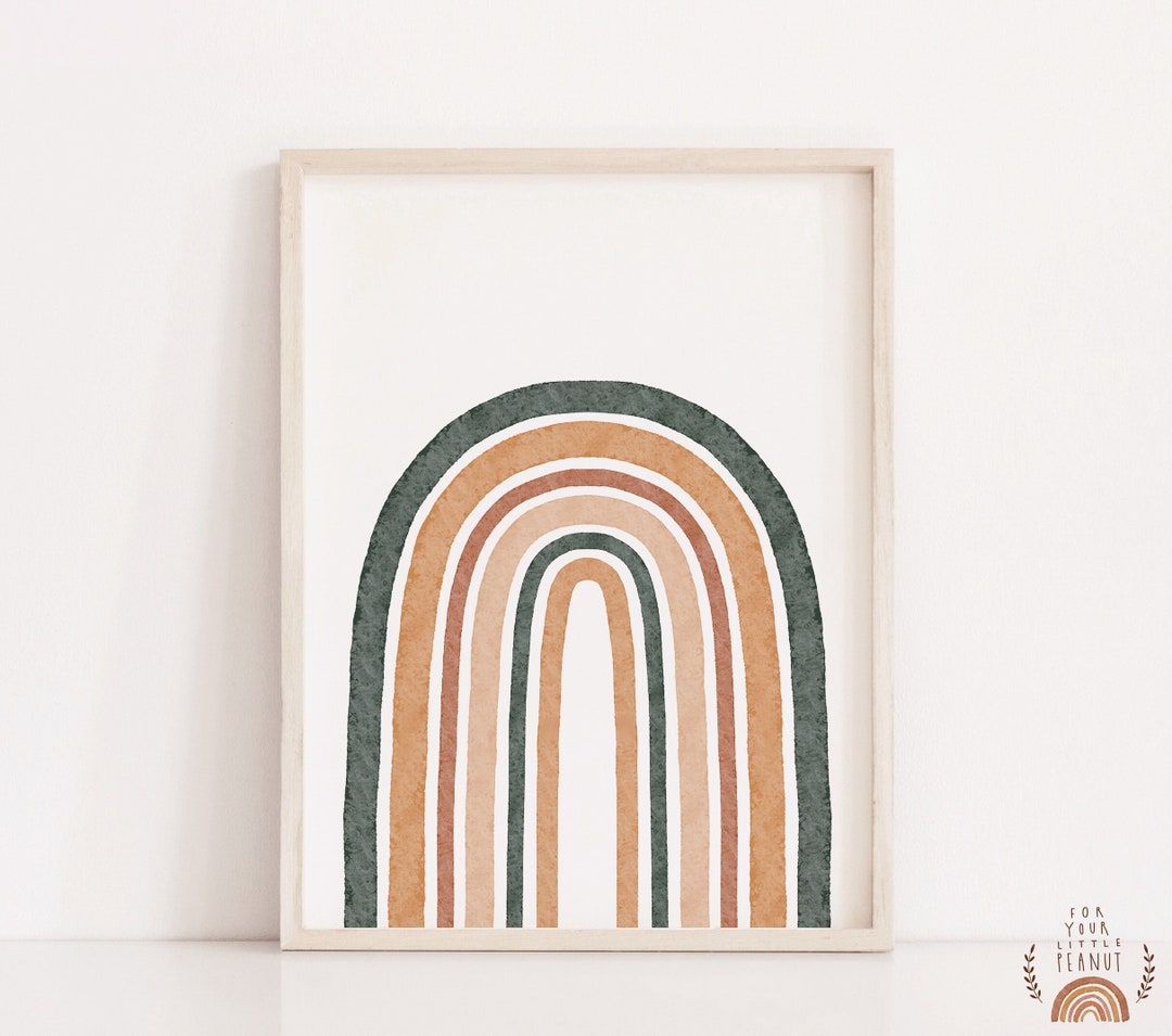 Nursery Wall Art Rainbow Nursery Decor Printable Wall Art Nursery ...