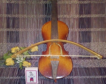 Violin and Bow Shaped Acrylic Mirrors Various Sizes 
