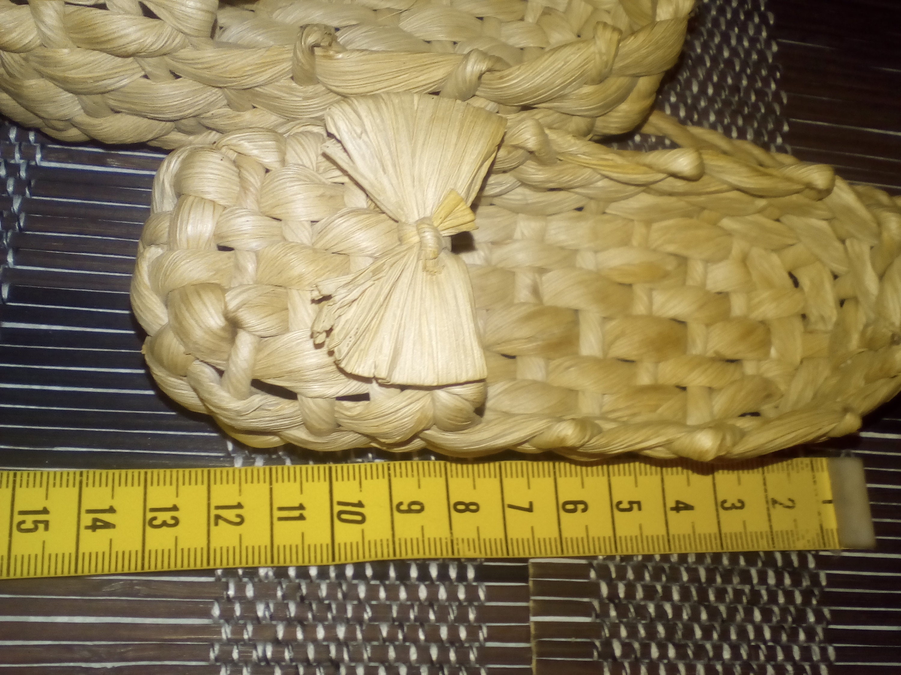 Handmade Straw Shoes/ Wicker Corn Husk Shoes/Souvenir Bast Etsy