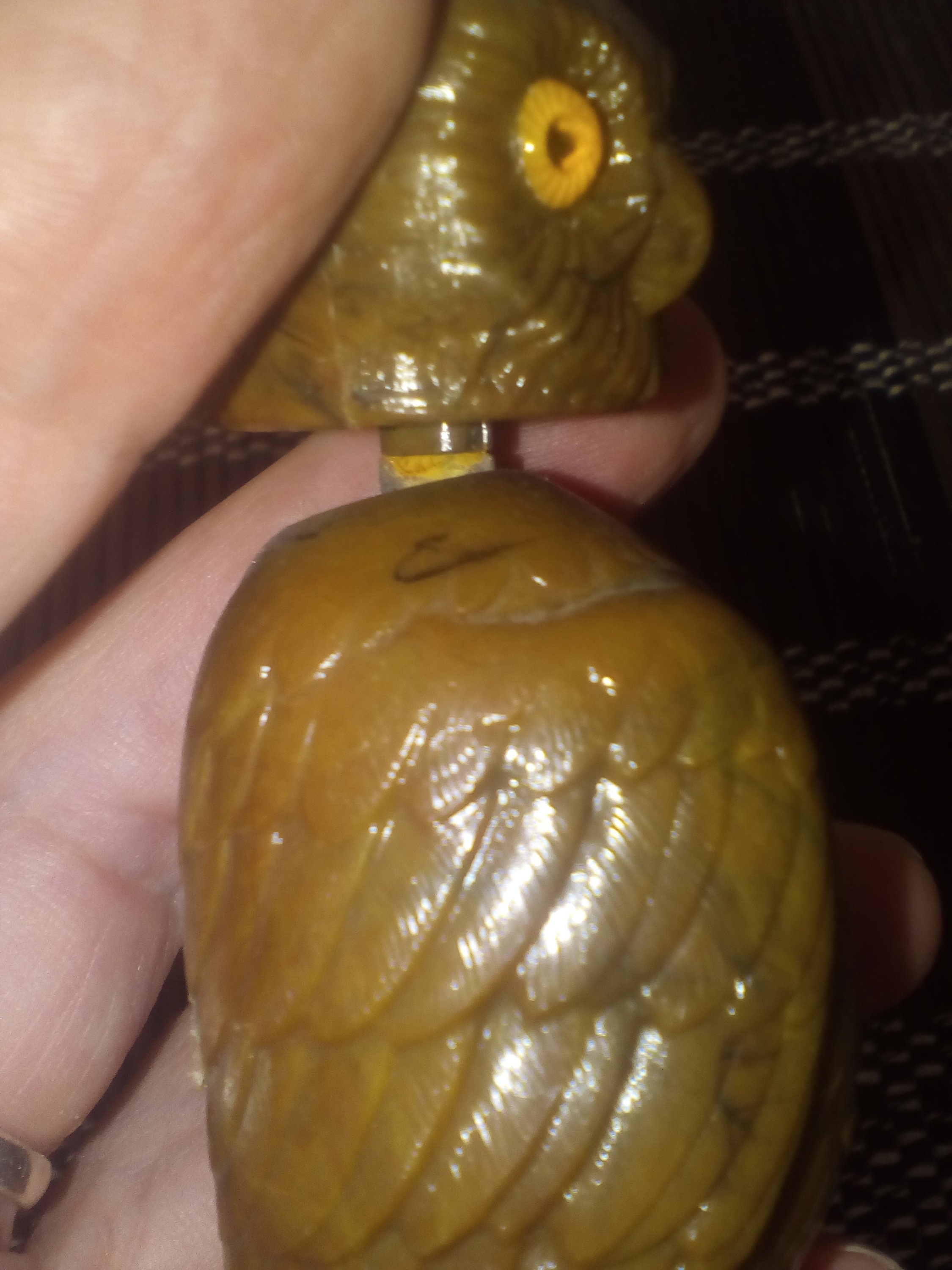 Vintage Owl Nodder/bobble Head Owl Toy/breba/west Etsy UK