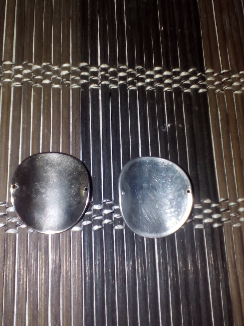 Set of 2 Vintage German Walking Stick Badges with NailsCollectible Cane Metal BadgesWalking Stick DecorHiking MedallionHiking Badge