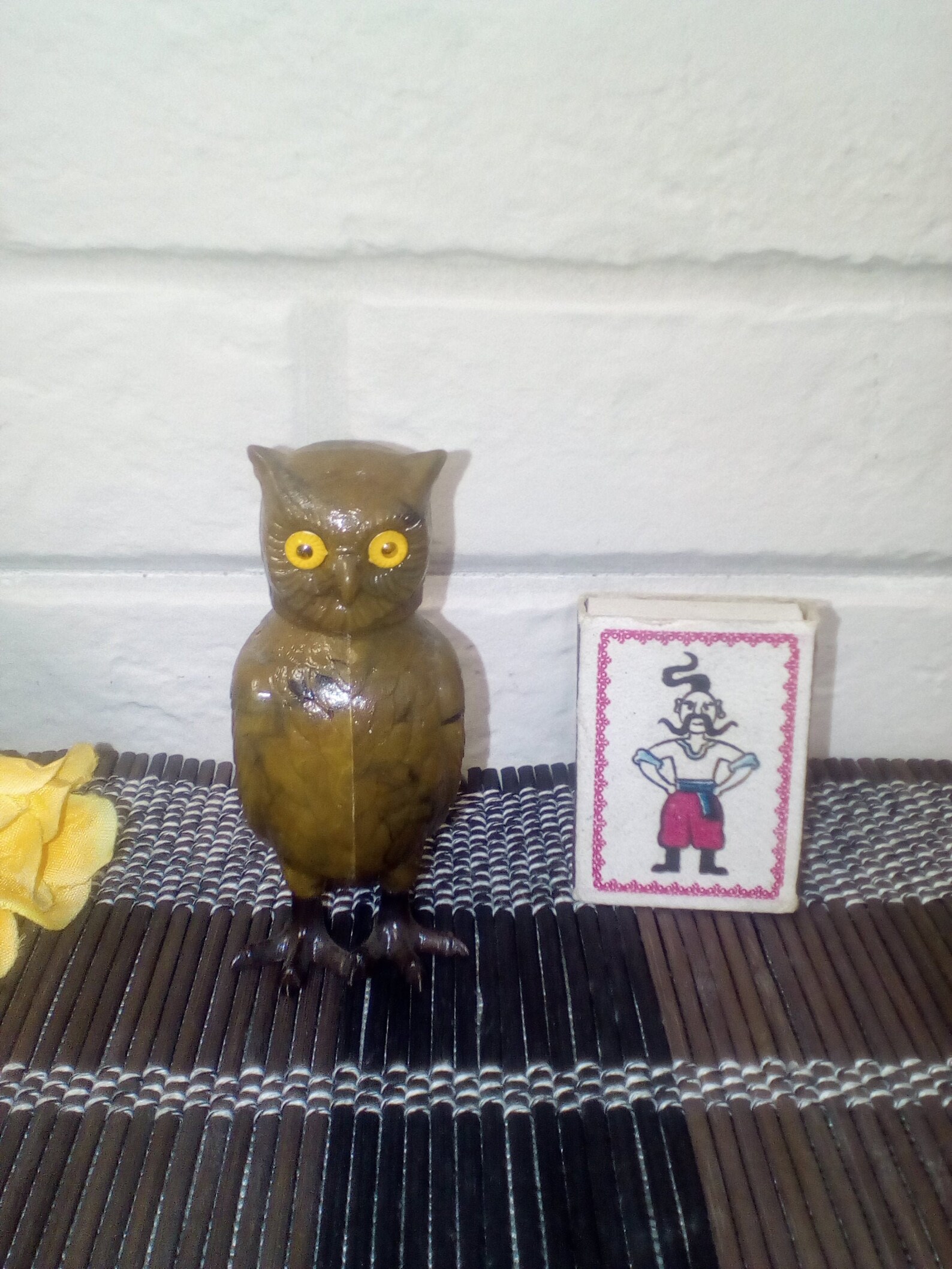 Vintage Owl Nodder/bobble Head Owl Toy/breba/west Etsy UK