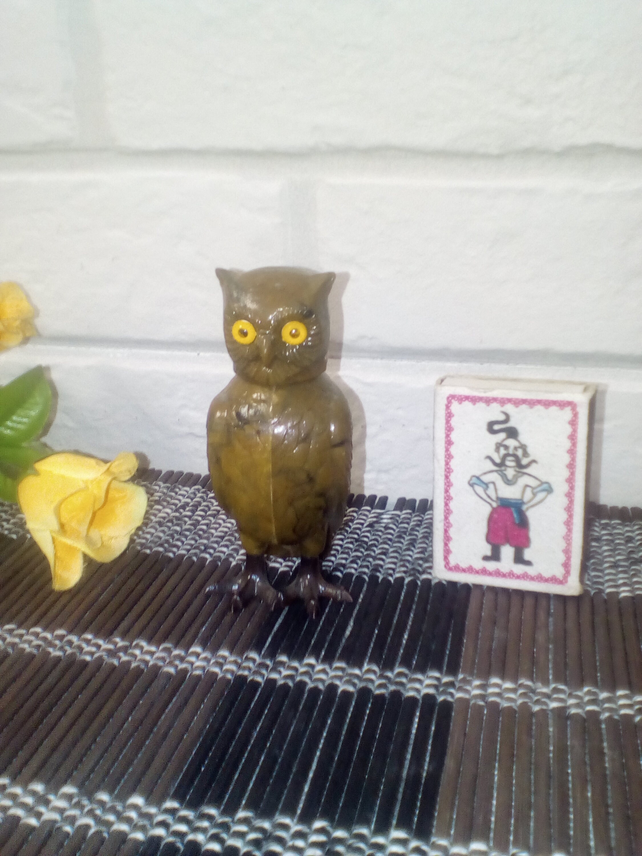 Vintage Owl Nodder/bobble Head Owl Toy/breba/west Etsy UK
