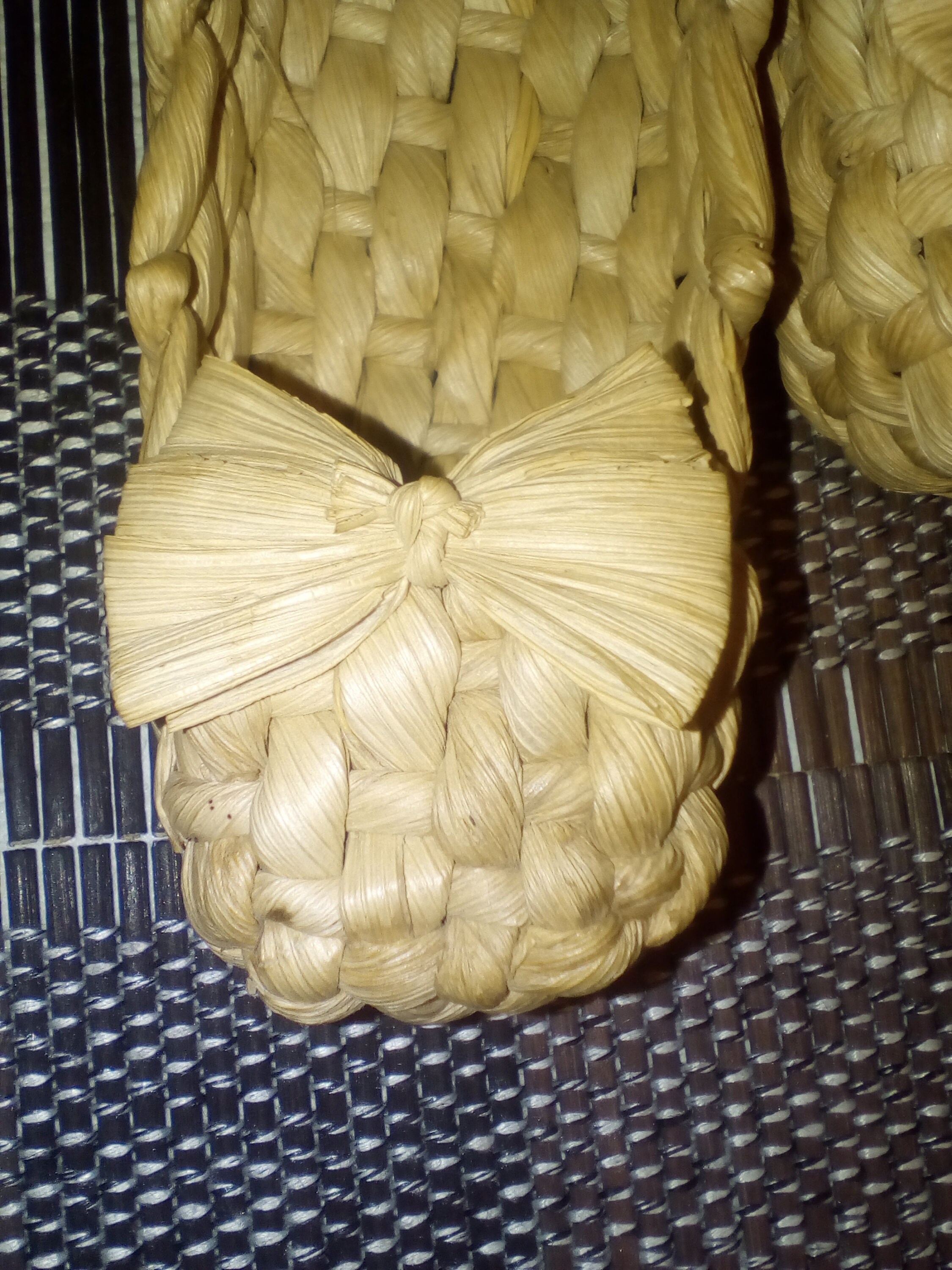 Handmade Straw Shoes/ Wicker Corn Husk Shoes/Souvenir Bast Etsy