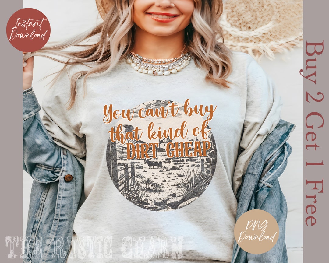 Dirt Cheap, Cody Johnson PNG, COJO, Country Music Png, Cow Print, Til