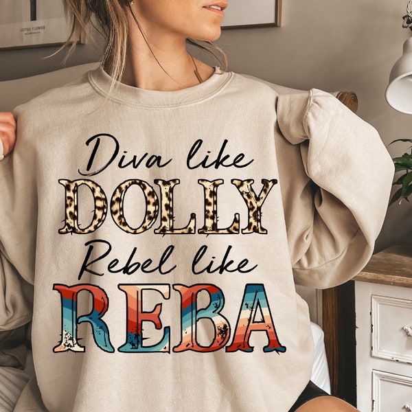 Diva come Dolly, ribelle come Reba PNG