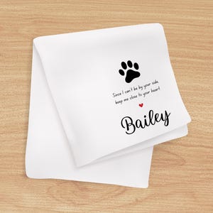 Pañuelo de mascota personalizado para el novio