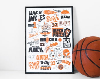 Basketball Lingo Poster