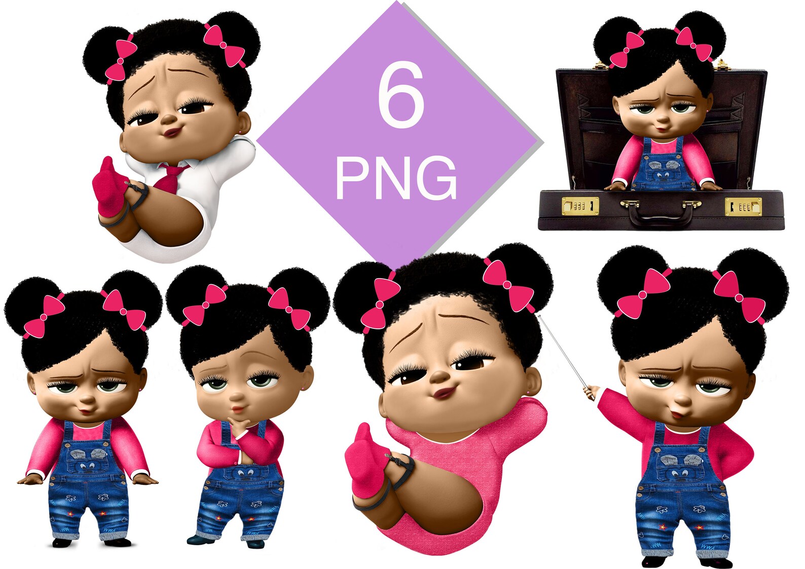 Босс молокосос девочка картинка png