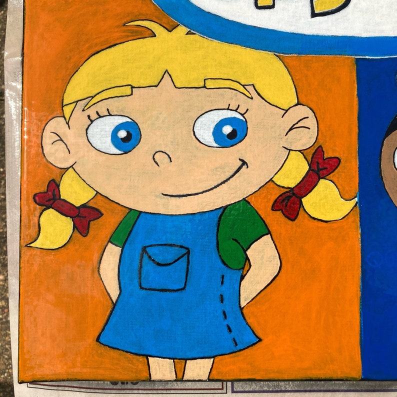 Little Einsteins Canvas Painting Etsy