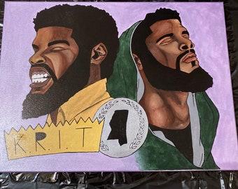 Big K.R.I.T Canvas Painting