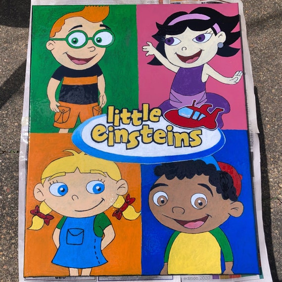 Little Einsteins Canvas Painting Etsy