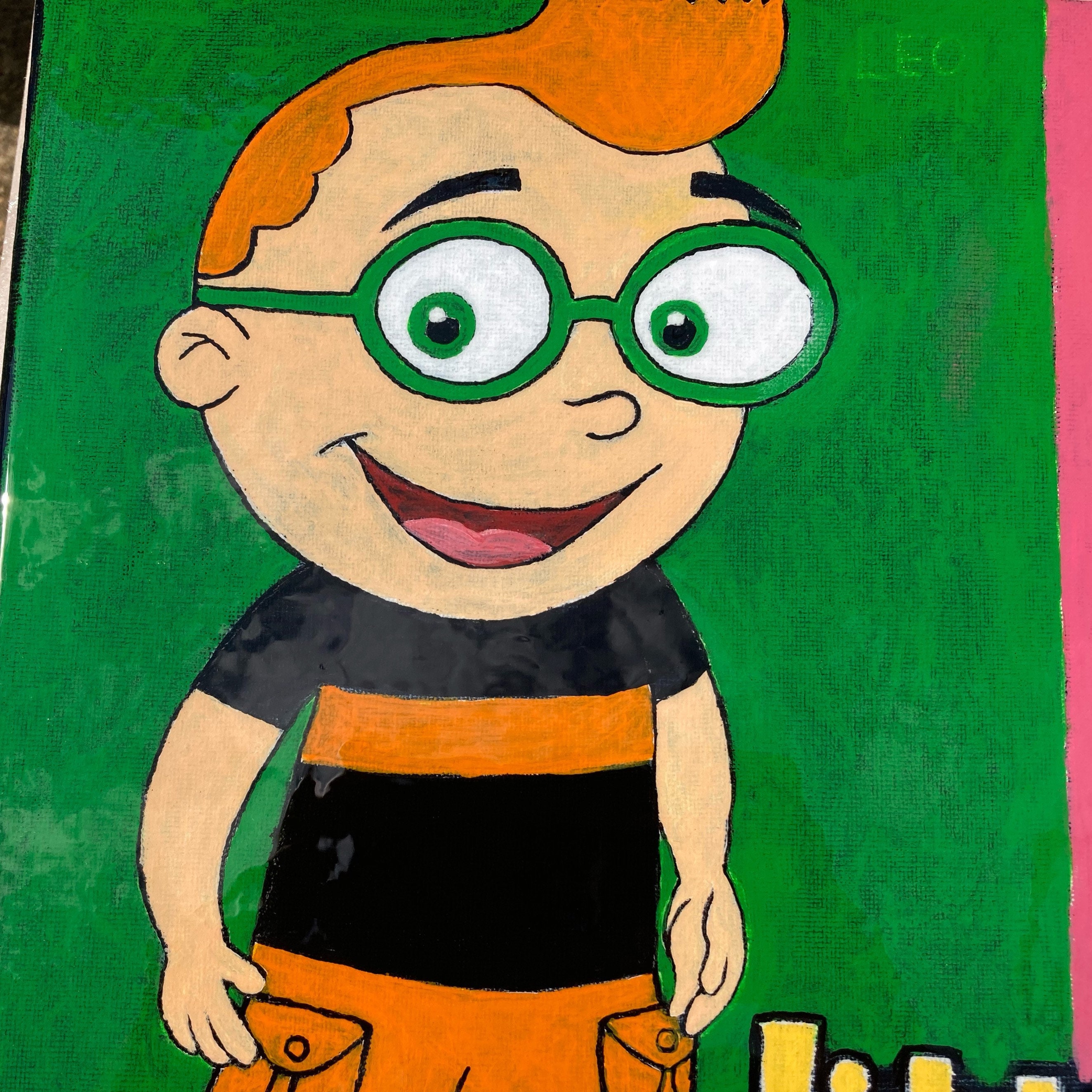 Little Einsteins Canvas Painting Etsy