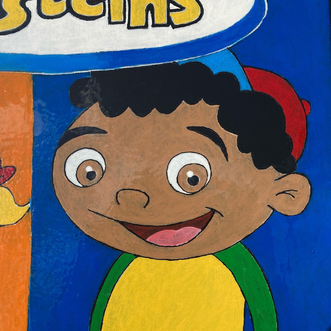 Little Einsteins Canvas Painting Etsy