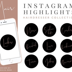 60 Hair Themed Instagram Story Highlight Covers Hairdresser Etsy Download some free highlight covers for instagram stories from our big catalog. usd