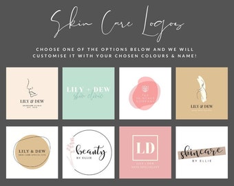 Skin Care Logo Etsy