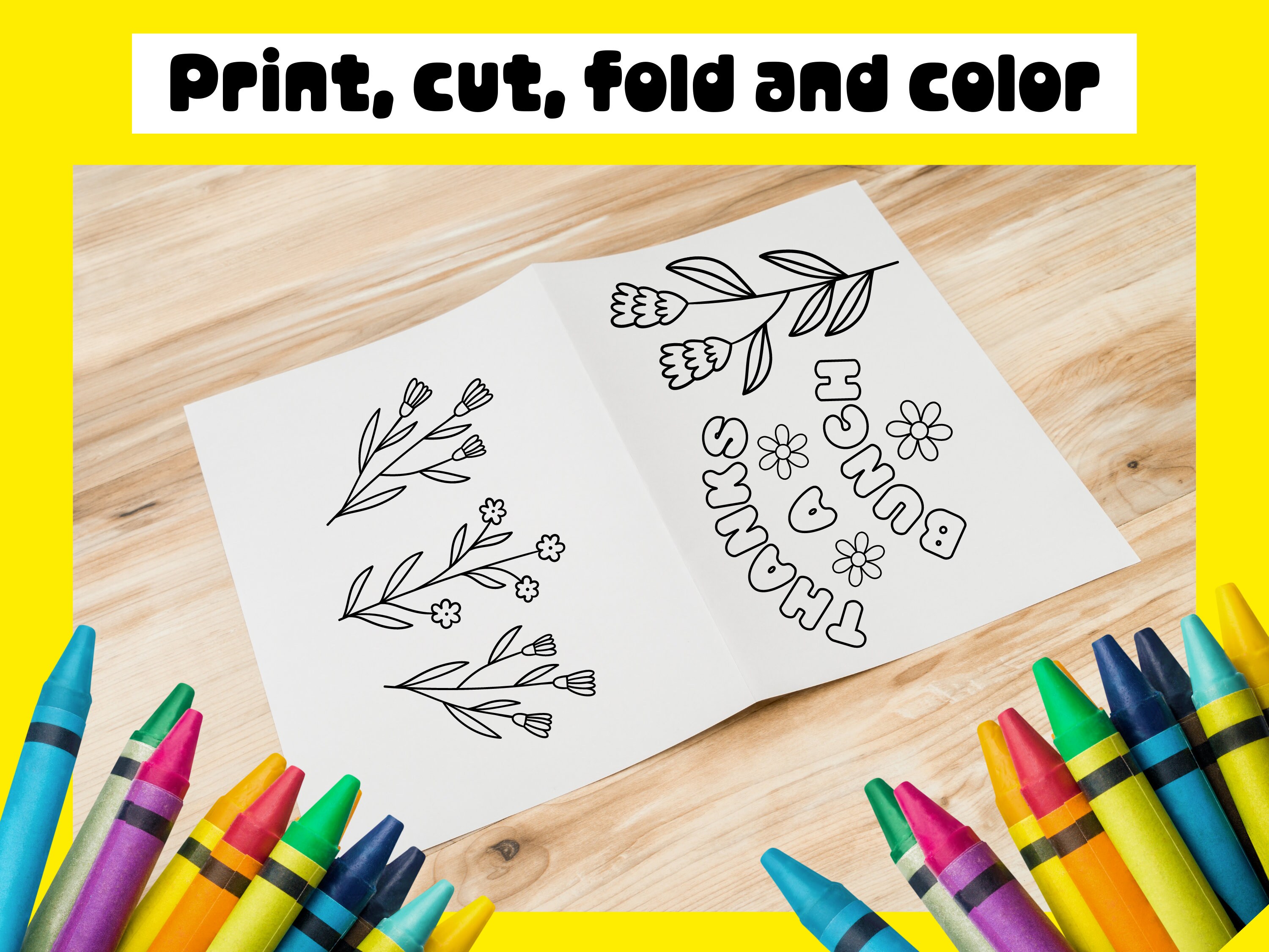 Thank You Card Coloring Page Printable Coloring Page Printable Thank You Printable Coloring ...