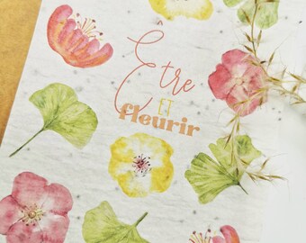 Carte Postale De Citation Etsy