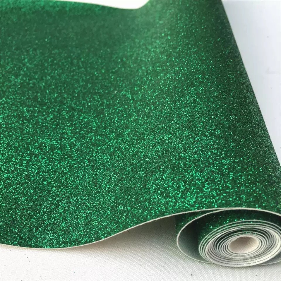 Sparkle Vinyl Fabric, Smooth Glitter Faux Leather Sheets, Shiny Material,  Great for Upholstery Bag Making Hair Bows Clips Earrings DIY and Craft