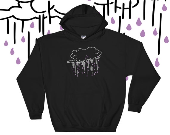purple rain hoodie