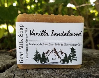 Vanilla Sandalwood Goat Milk Soap