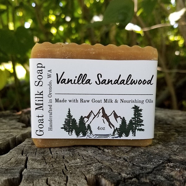 Vanilla Sandalwood Goat Milk Soap