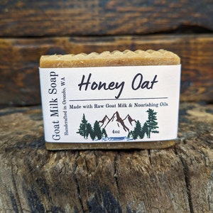 Honey Oat Goat Milk Soap