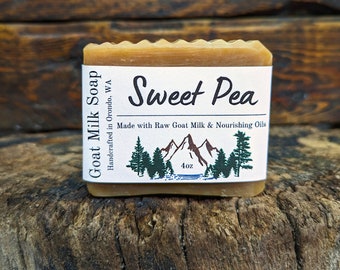 Sweet Pea Goat Milk Soap