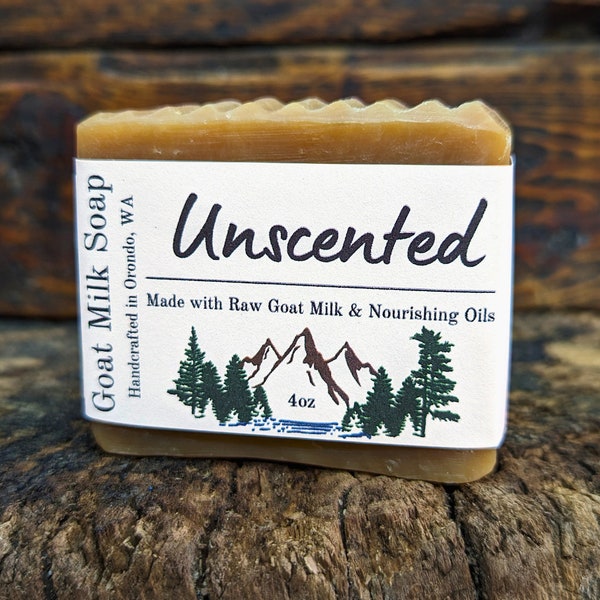 Unscented Goat Milk Soap