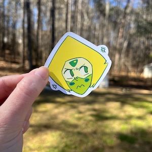 Steven Universe - Peridot 2.5&#39;&#39; Sticker