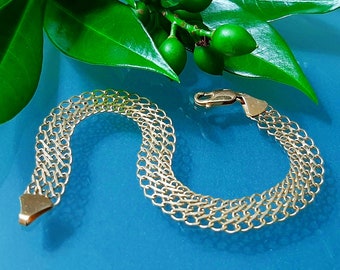 14K Yellow White Gold or 10k Yellow White Gold 10.25mm x 3.75mm OD Outside Diameter Lobster Clasp with Jump Ring Jewelry Findings